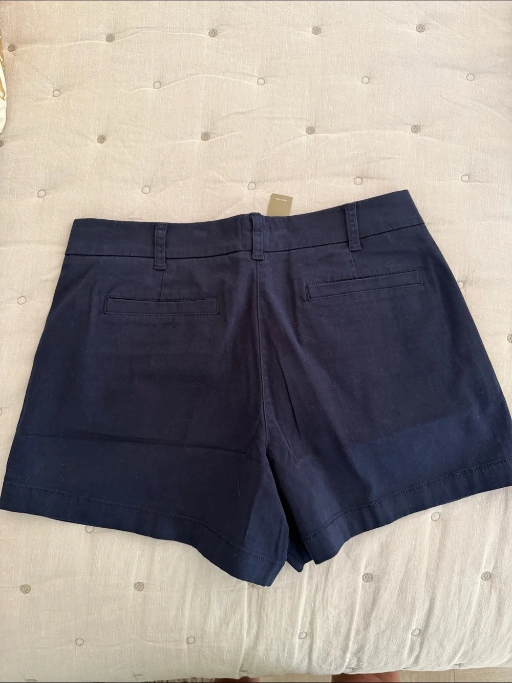 J. Crew Navy Chino Shorts NWT Women’s Sz 10